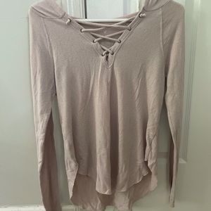 american eagle sweatshirt pink